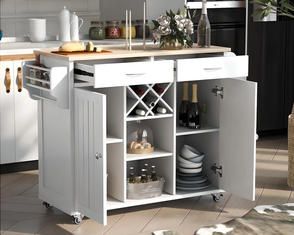 kitchen islands with storage